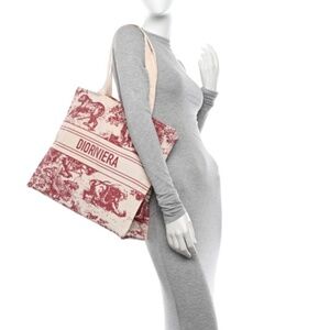 Christian Dior Straw Tote